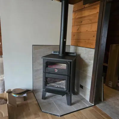 Chimney installed